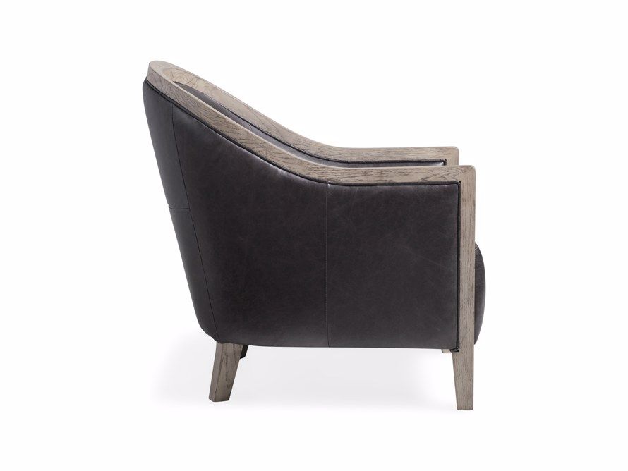rocco leather chair thumbnail 2