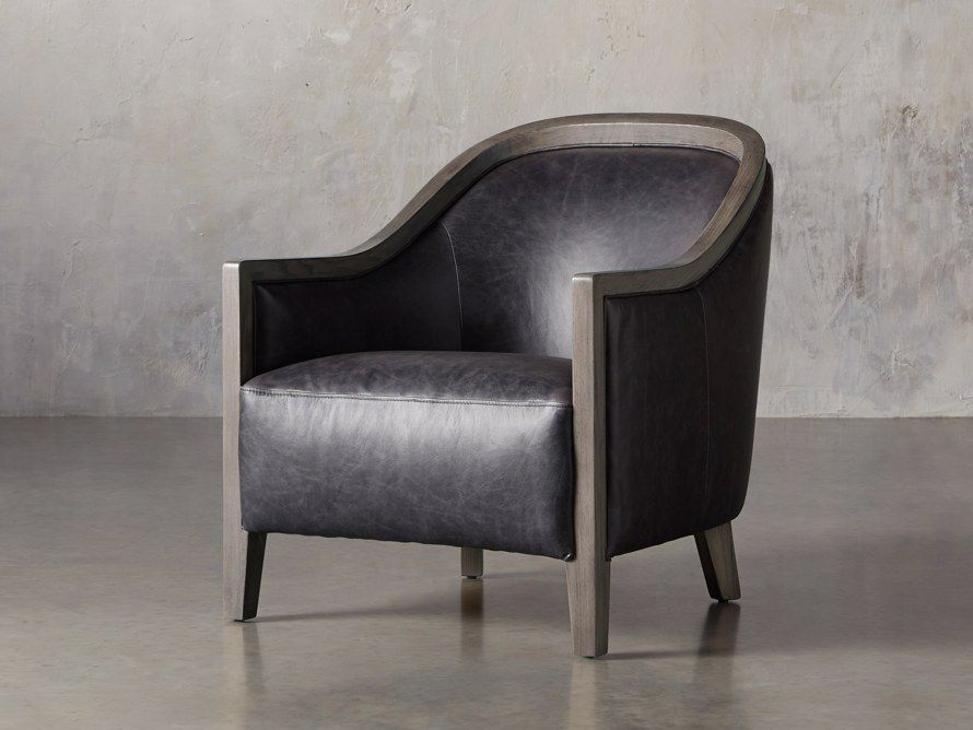rocco leather chair thumbnail 4