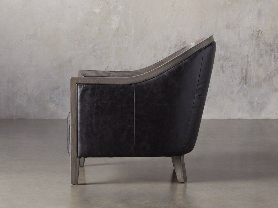 rocco leather chair thumbnail 5