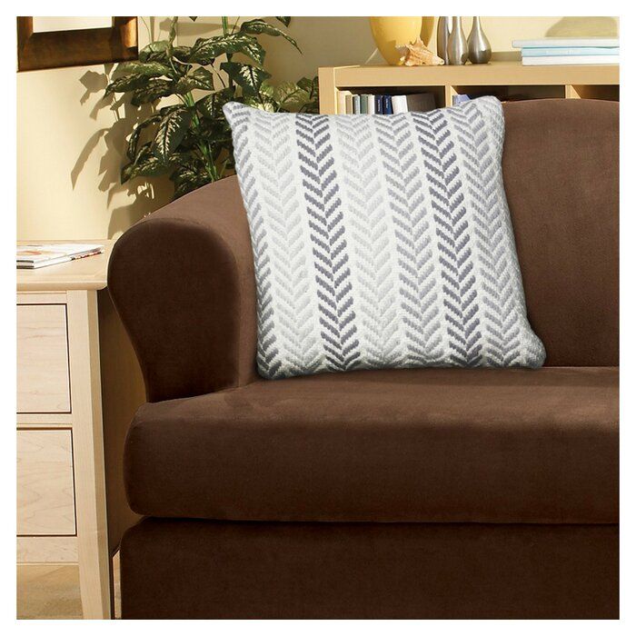 Mcpherson Square Cotton Pillow Cover and Insert thumbnail 2