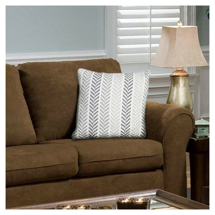 Mcpherson Square Cotton Pillow Cover and Insert thumbnail 5