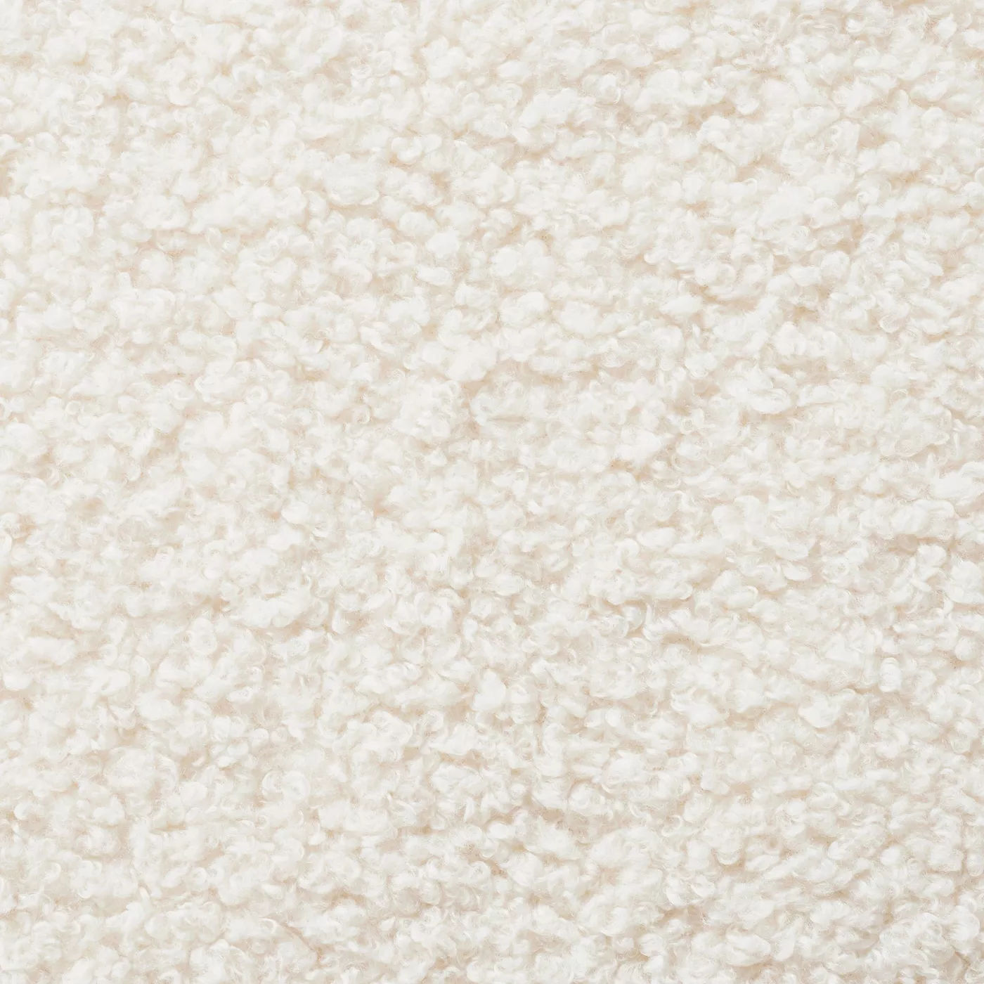 Elroy Sherpa Accent Chair with Wood Legs Cream thumbnail 7