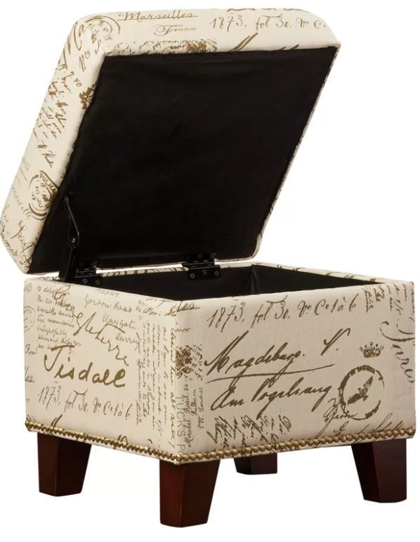 Adda Square Storage Ottoman thumbnail 2