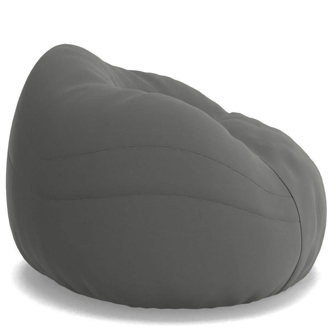 Fuf Large Bean Bag Chair Fog Gray thumbnail 2