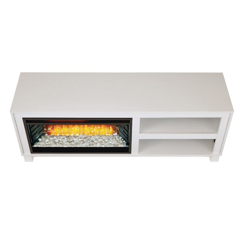 TV Stand with Electric Fireplace thumbnail 4