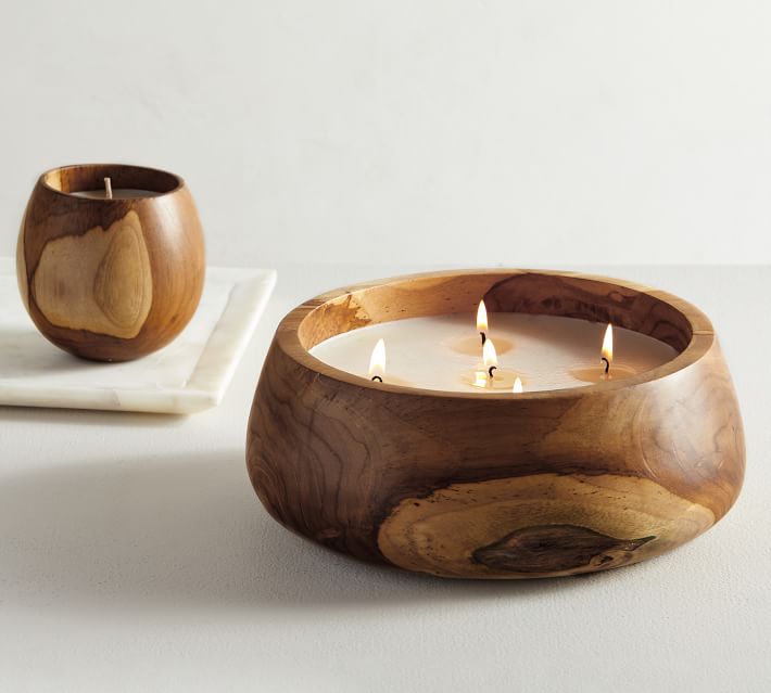 Modern Wood Scented Candles thumbnail 4