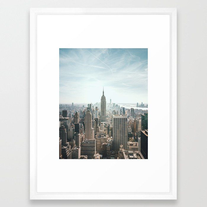 Empire state Framed Art Print thumbnail 2