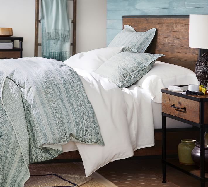 Juno Reclaimed Wood Bed-Queen thumbnail 2