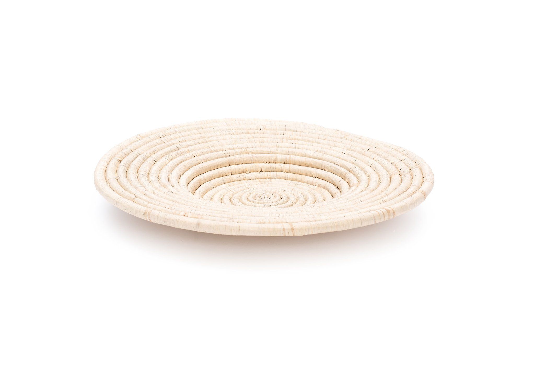 Small All Natural Woven Wall Art Plate thumbnail 2