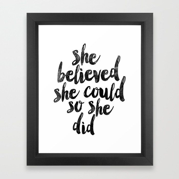 bedroom wall home decor Framed Art Print With Frame thumbnail 2