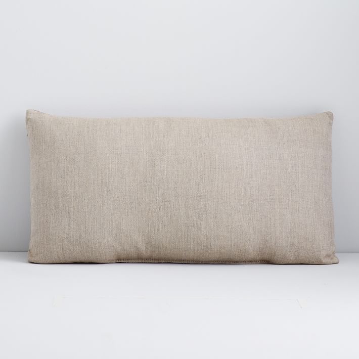 Sunbrella Solid Indoor Outdoor Cast Pillows With Insert-21"x12" thumbnail 4