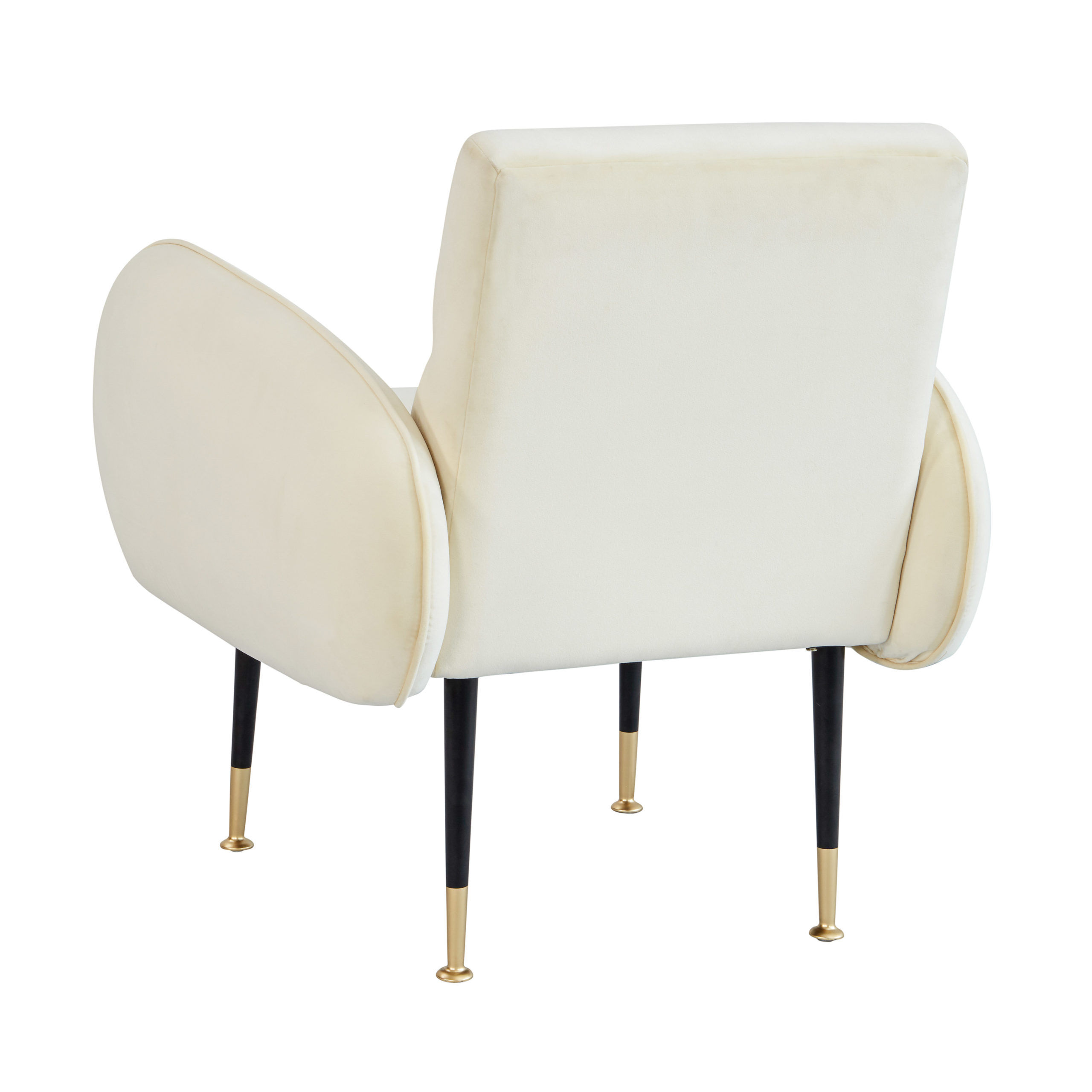 BABE CUSTARD VELVET CHAIR thumbnail 3
