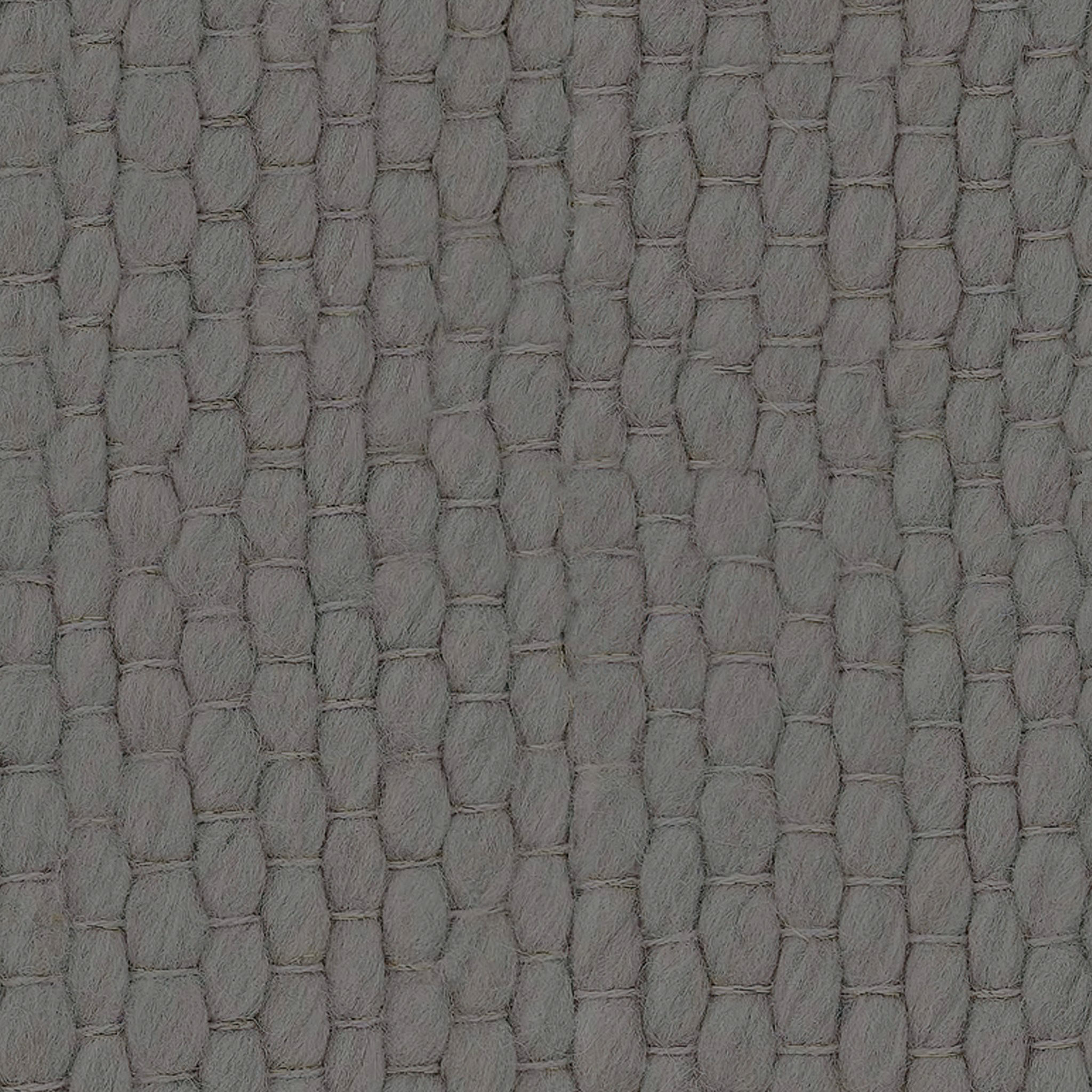 Afrino Wool Grey Pillow No Insert-20"x12" thumbnail 2