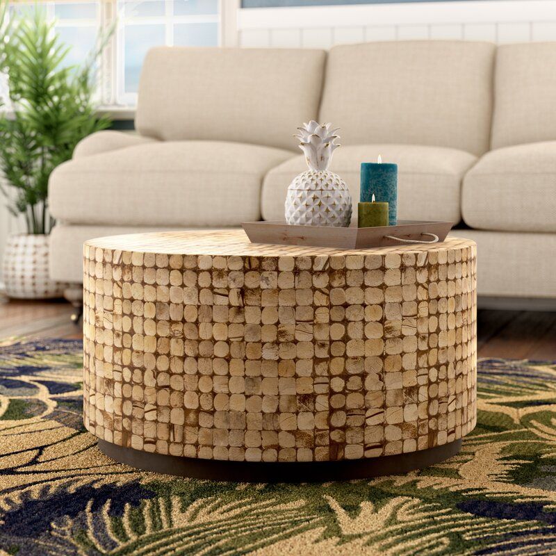 Sherlyn Drum Coffee Table thumbnail 7