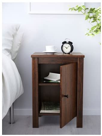 IKEA Brusali Nightstand Brown thumbnail 3