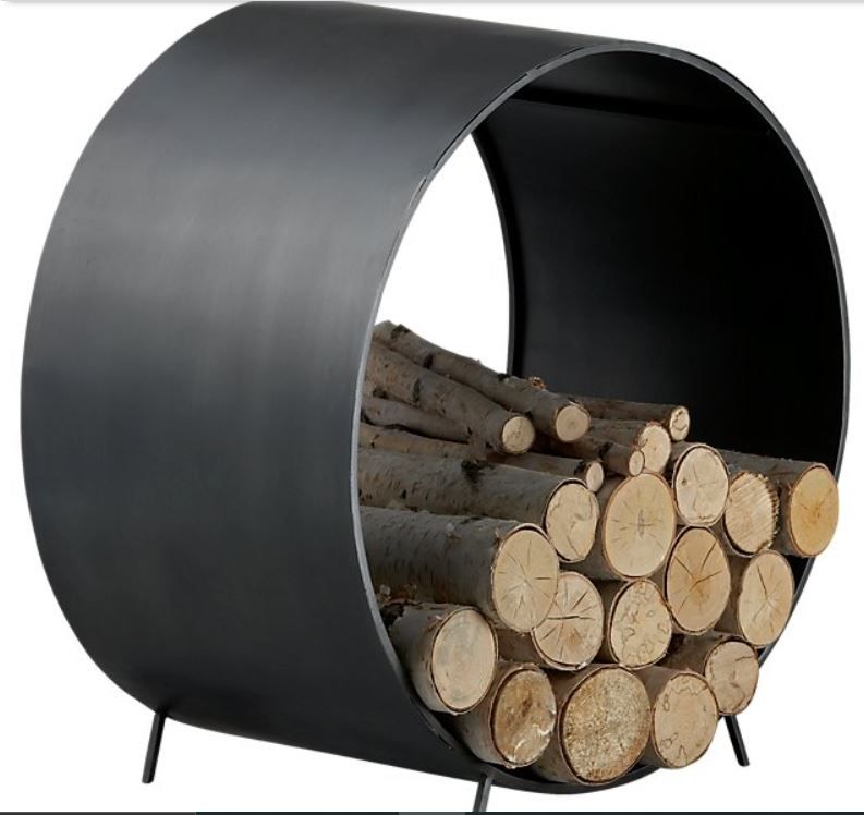 Chuck Handcrafted Iron Log Holder thumbnail 3