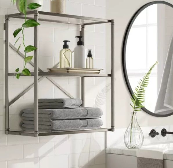 Metal Glass Wall Cabinet thumbnail 3