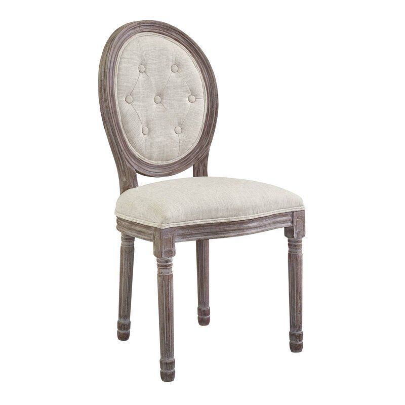 Vibbert French Upholstered Dining Chair thumbnail 2