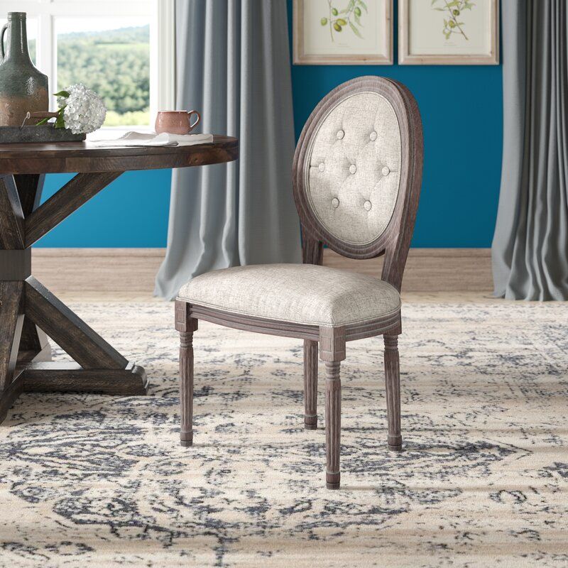 Vibbert French Upholstered Dining Chair thumbnail 6