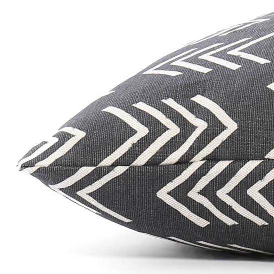 Customer Modern Mud Cloth Black Dog Bed thumbnail 2