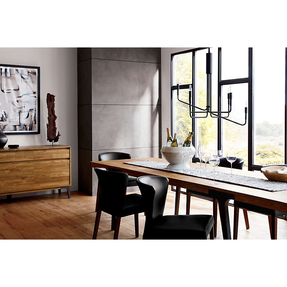 Curran Black Dining Chair thumbnail 6