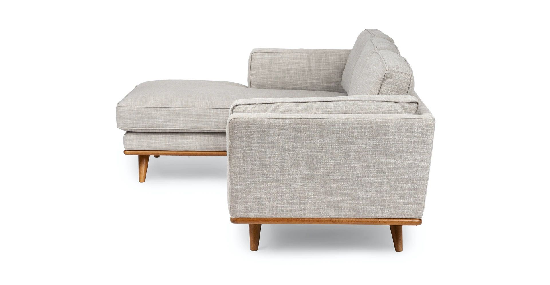 Timber Rain Cloud Gray Left Sectional thumbnail 4