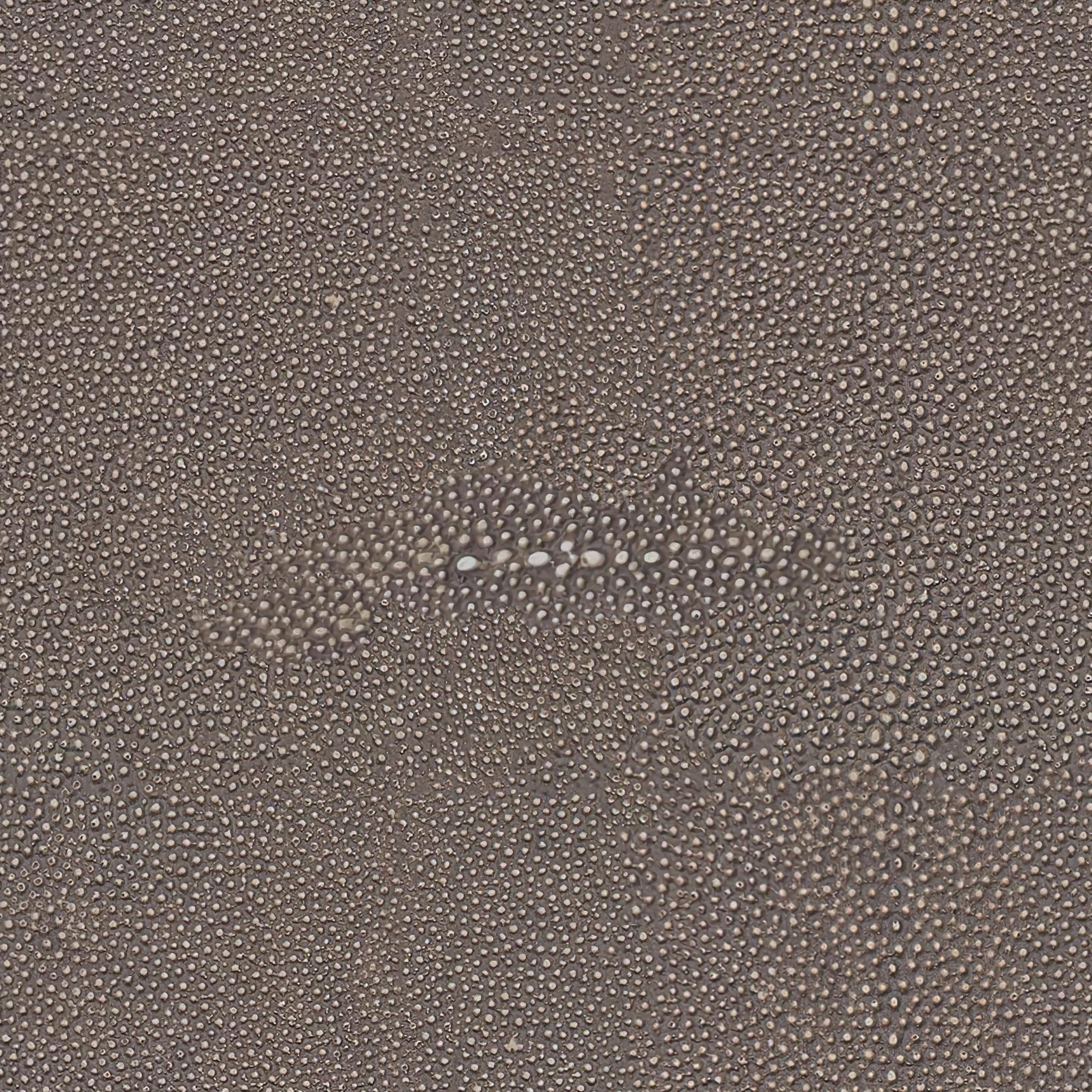 Ena Mid Century Brown Shagreen Wrapped Silver Accent Nightstand thumbnail 6
