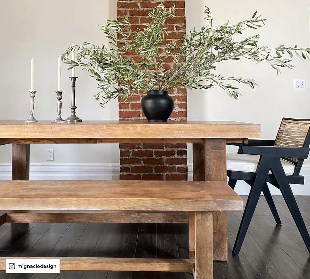 Reed Dining Bench thumbnail 5