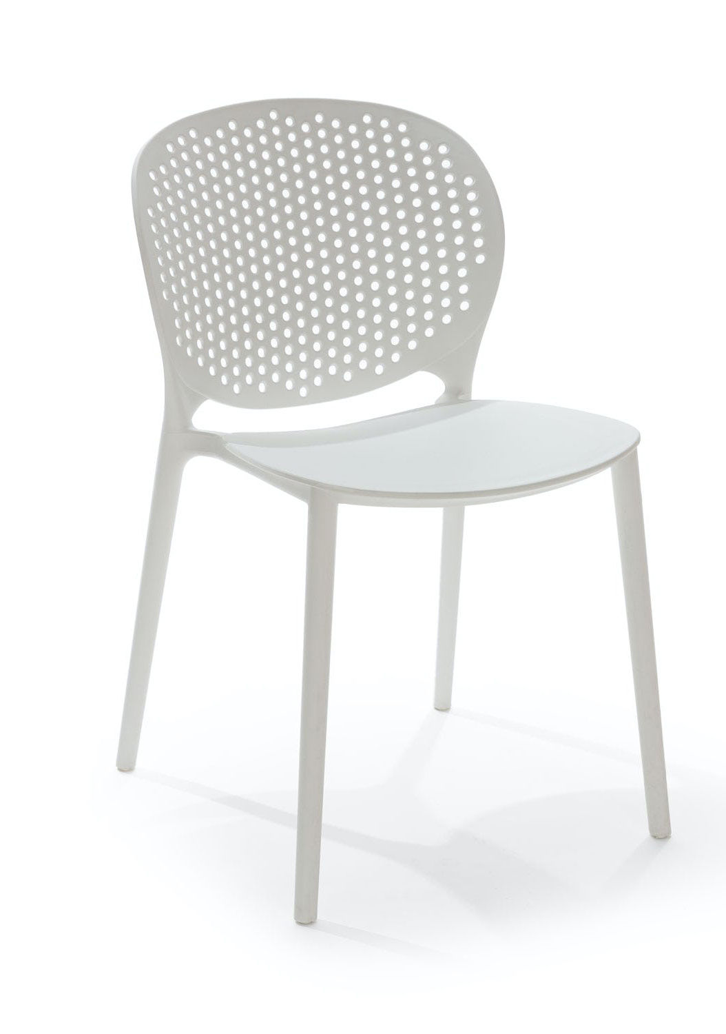 Dot White Dining Chair Set Of 2 thumbnail 3