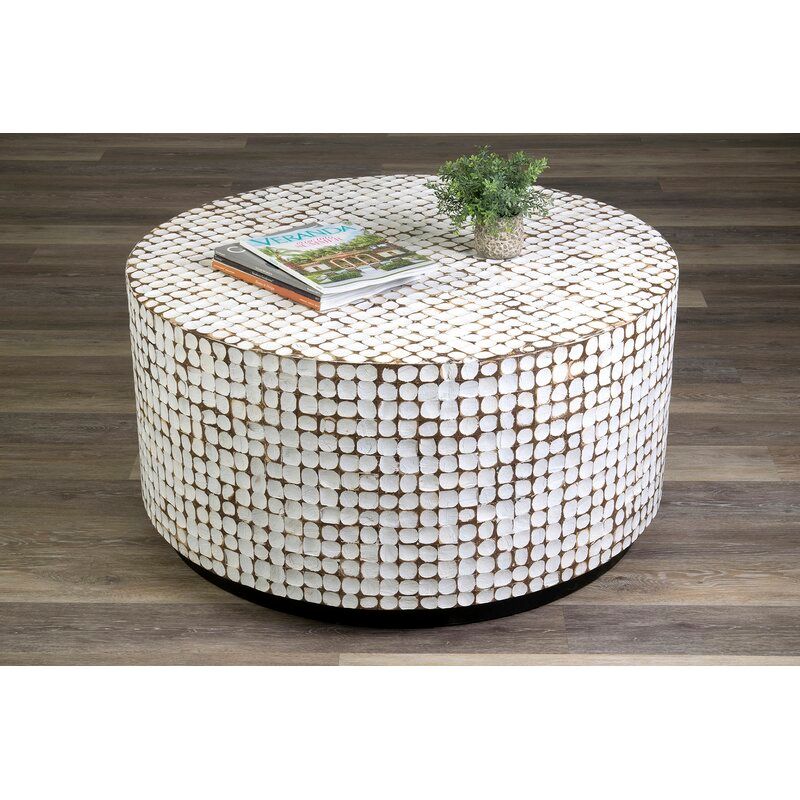 Sherlyn Drum Coffee Table thumbnail 2