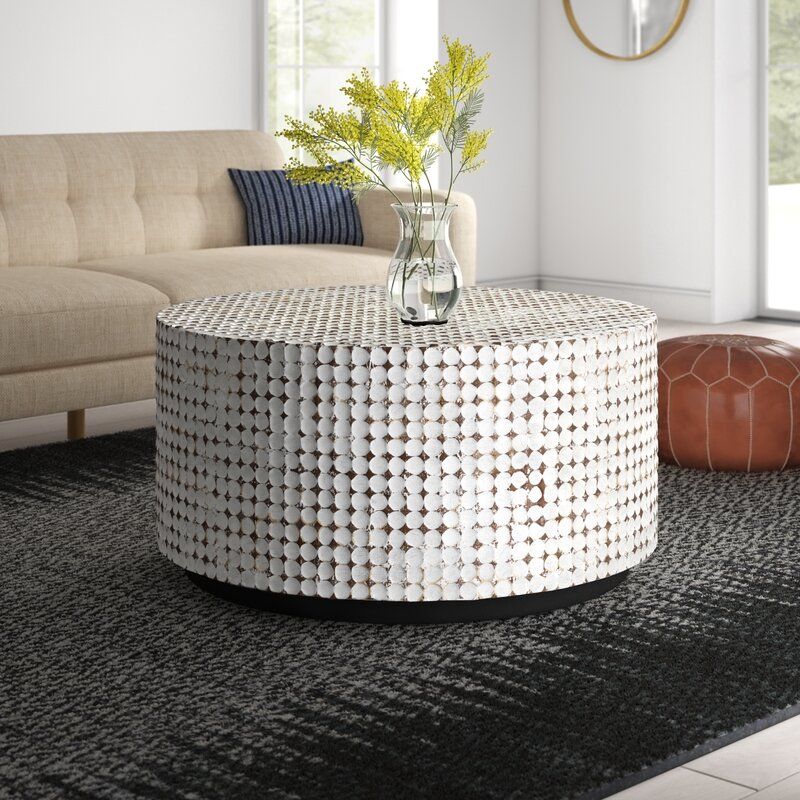 Sherlyn Drum Coffee Table thumbnail 4