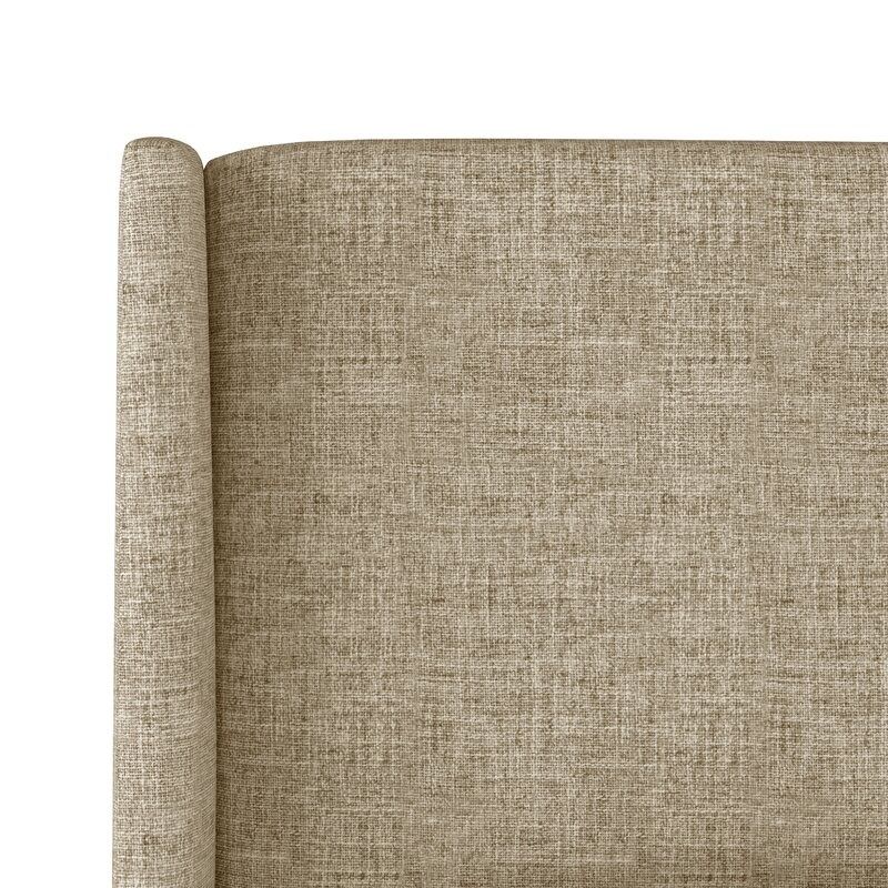 Alrai Wingback Upholstered Platform Bed-Queen  thumbnail 4