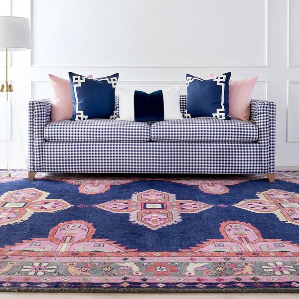 Kismet Rug in Navy thumbnail 3