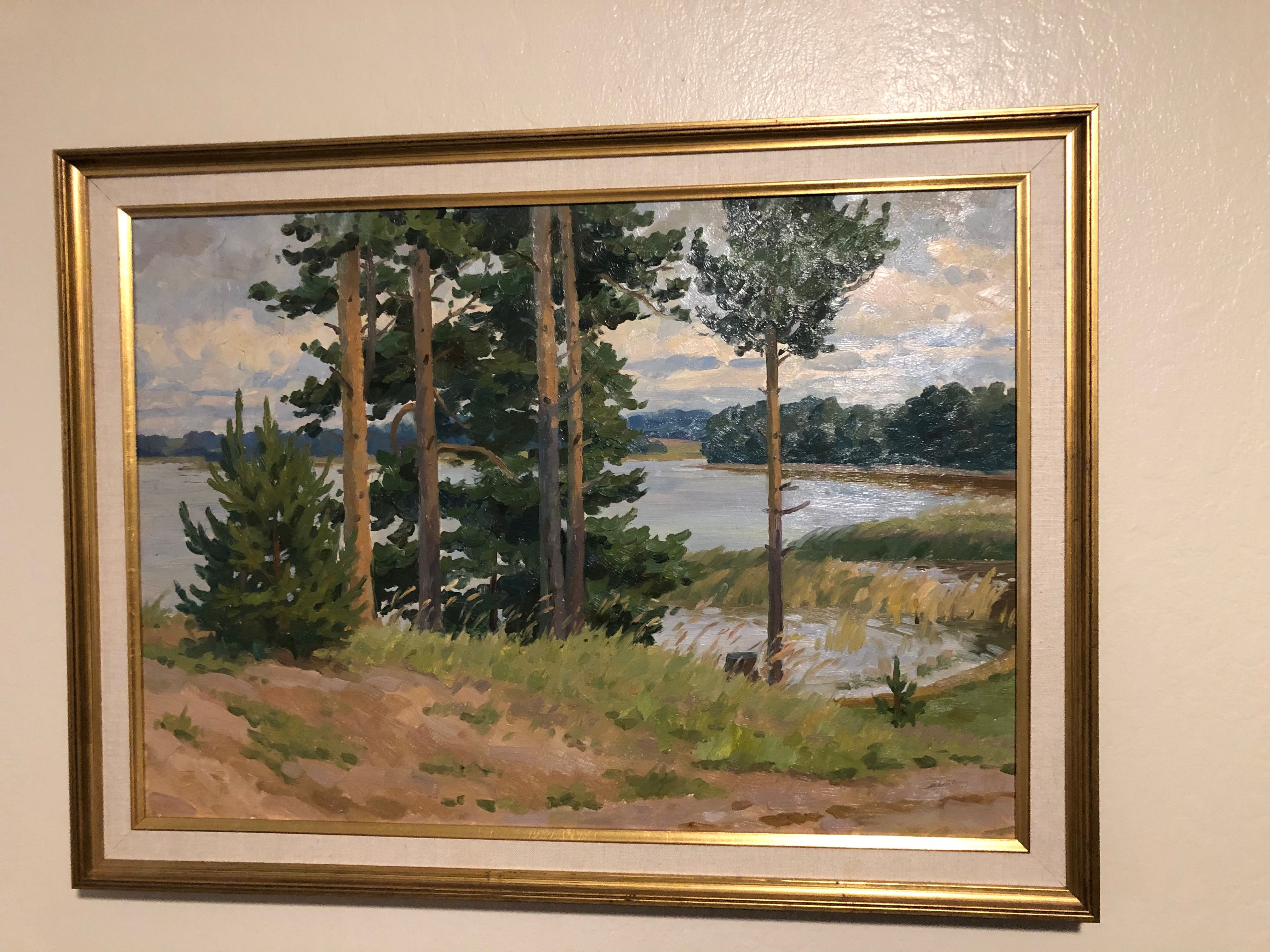 Customer Product Painting of a river thumbnail 2