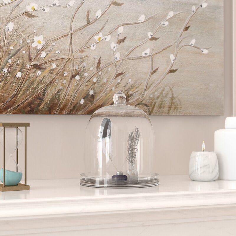 Clear Glass Dome Cloche thumbnail 2