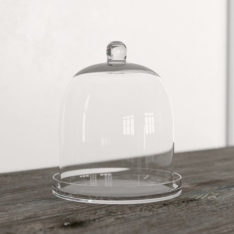 Clear Glass Dome Cloche thumbnail 5
