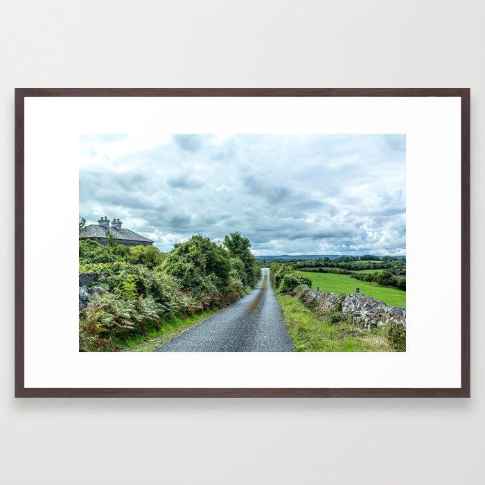 The Rising Road Ireland Art Print with Frame 24" x 36" thumbnail 2