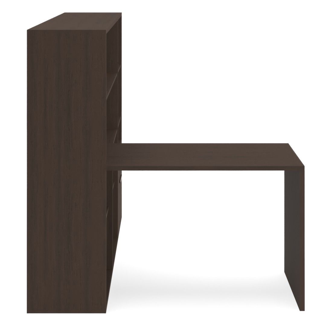Kiawah Reversible LShape Desk with Hutch thumbnail 3