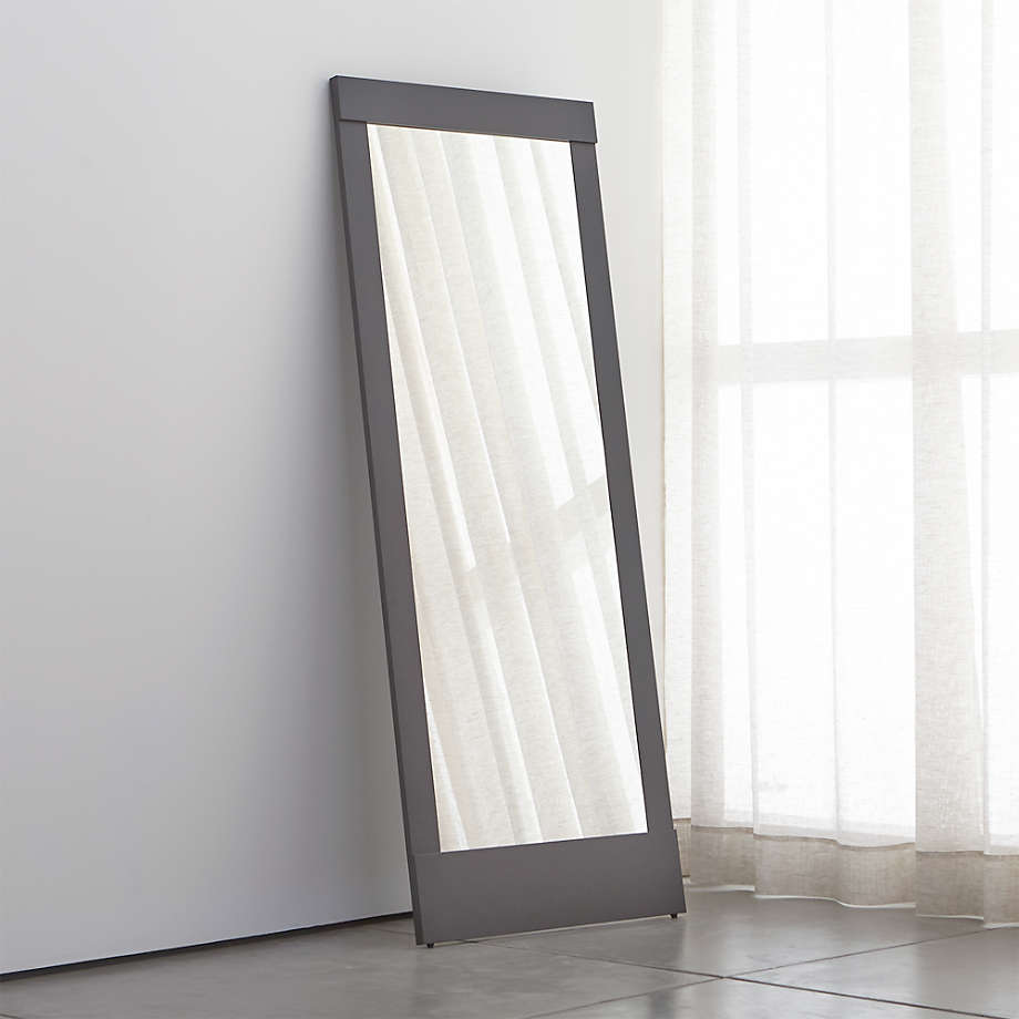 Colby Gunmetal Floor Mirror thumbnail 2