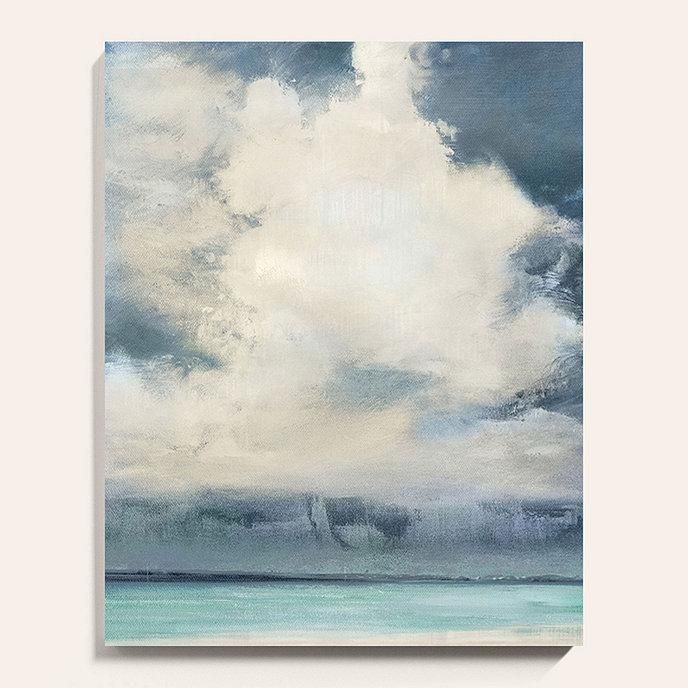 Coastal Views Abstract Art Unframed thumbnail 2