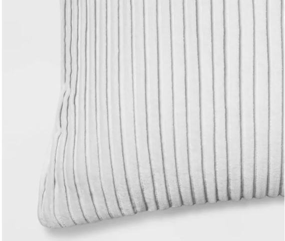 Square Pleated Velvet Pillow thumbnail 2
