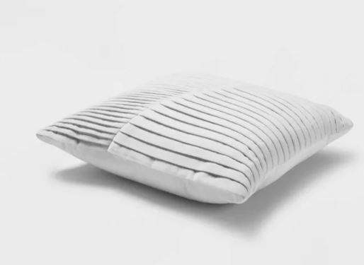 Square Pleated Velvet Pillow thumbnail 3