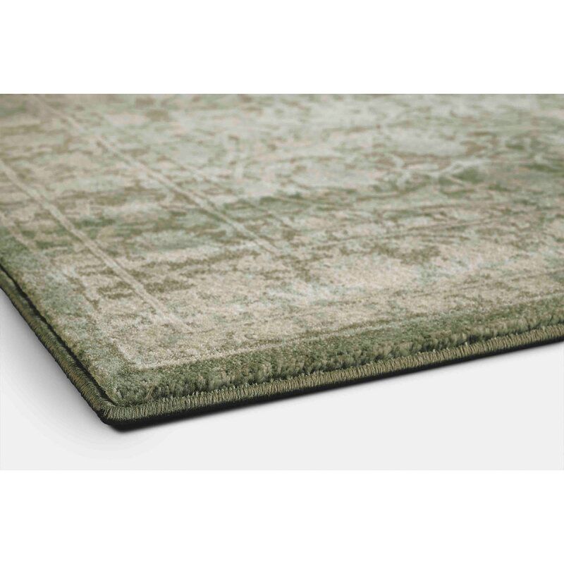 Benson Oriental Green Area Rug-7'10"x10'6" thumbnail 3