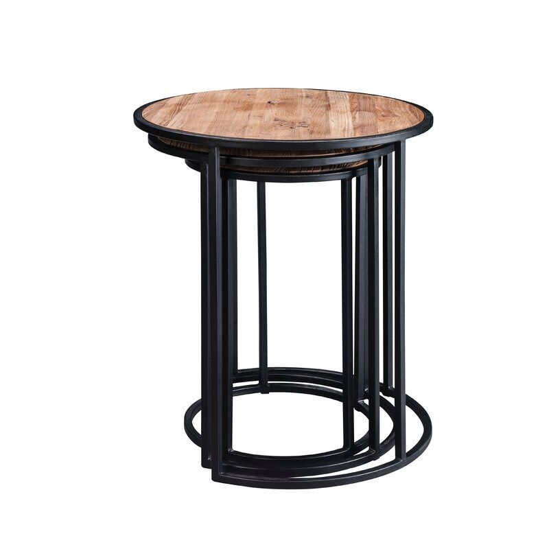 Haslett 3 Piece Nesting Tables Large thumbnail 3