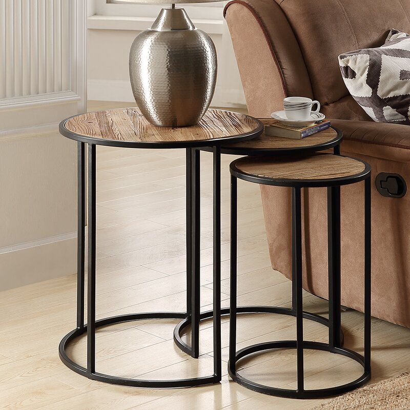 Haslett 3 Piece Nesting Tables Large thumbnail 4
