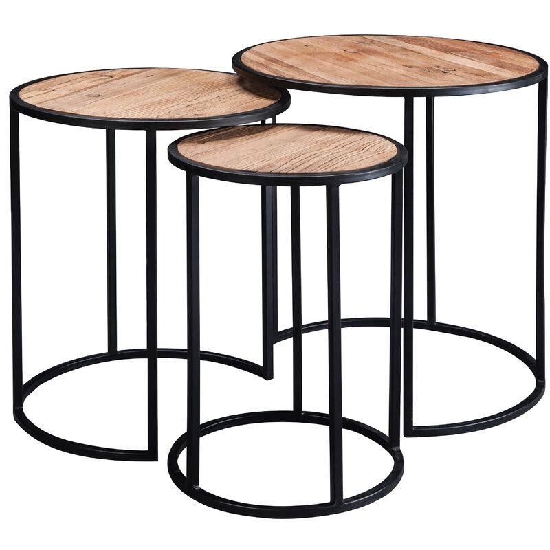 Haslett 3 Piece Nesting Tables Large thumbnail 5