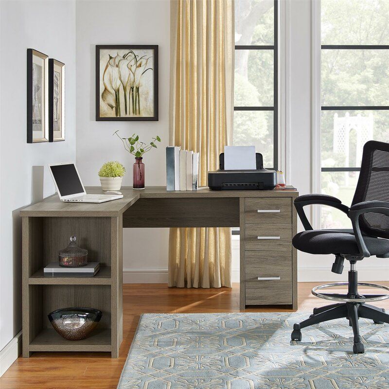 DeSandre L Shape Executive Desk thumbnail 5