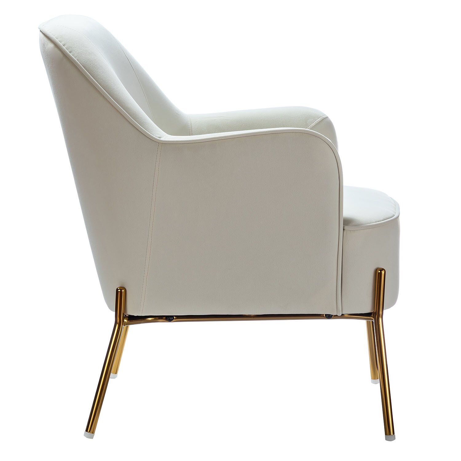 Dallin Wide Velvet Armchair thumbnail 3