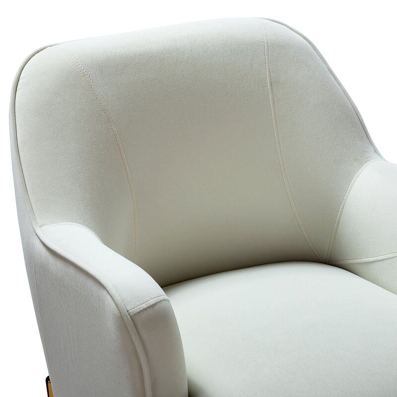 Dallin Wide Velvet Armchair thumbnail 6
