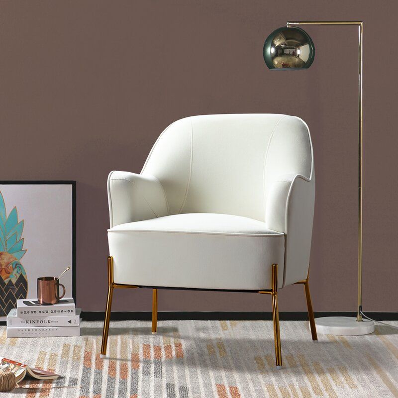 Dallin Wide Velvet Armchair thumbnail 8